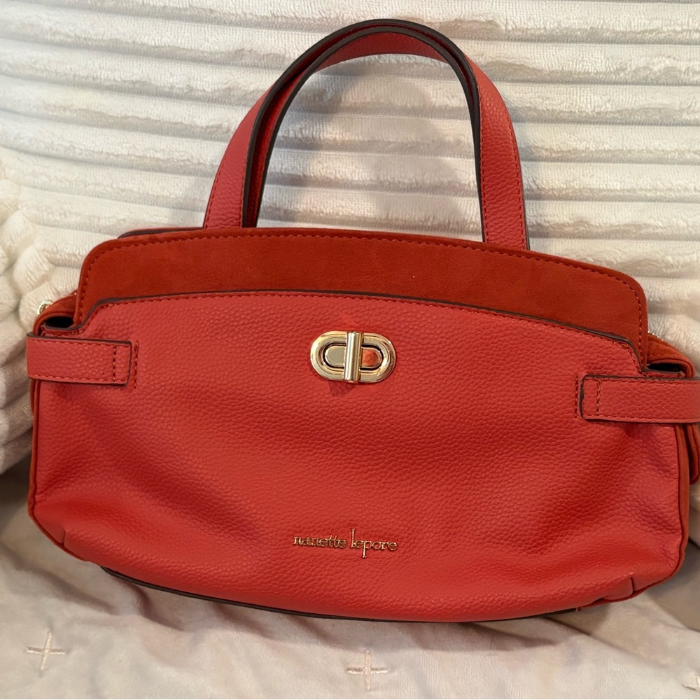 Nanette Lepore Burnt Orange Crossbody Bag